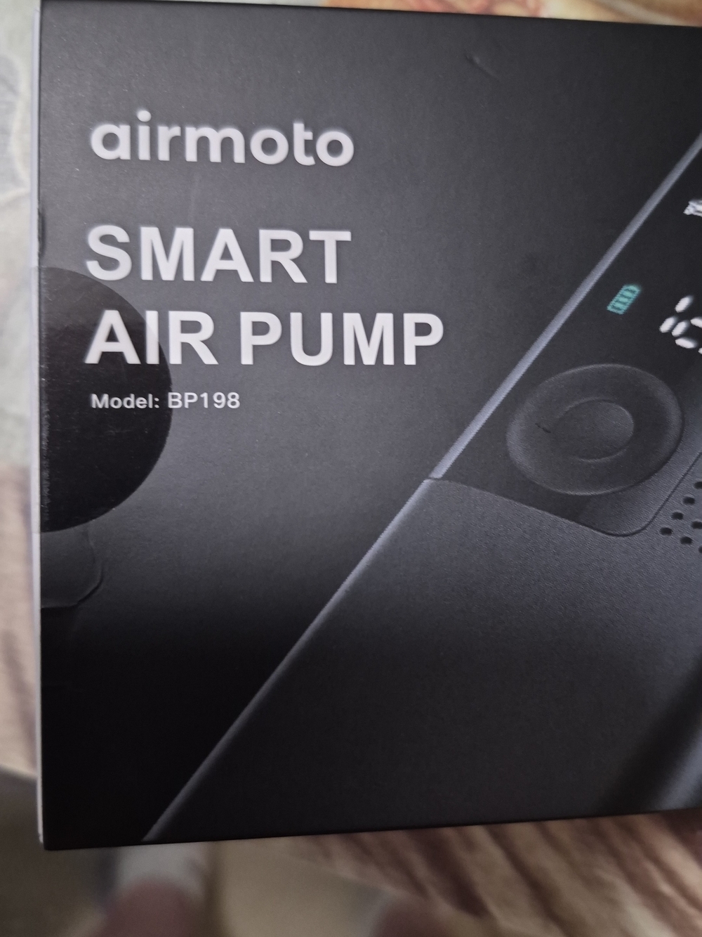 Airmoto Smart Air Pump BP198 - Black